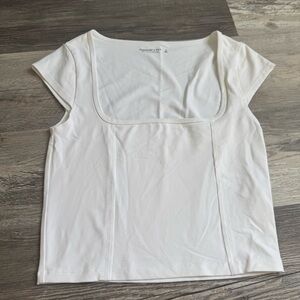Abercrombie white top